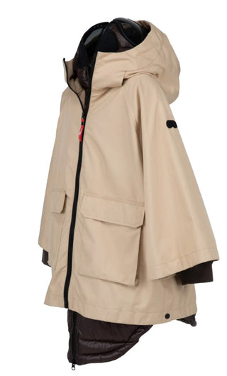 Al Riders Giubbino Con Cappuccio CG663BTHNT313 In Nylon Da Bambina