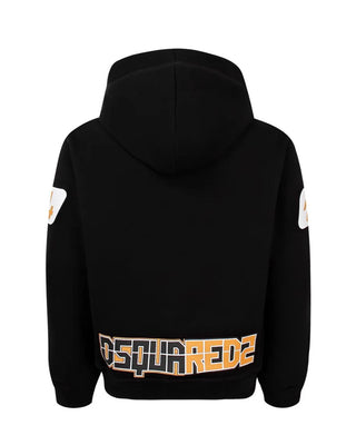 Dsquared2 Felpa con zip e cappuccio DQ2619-D0094