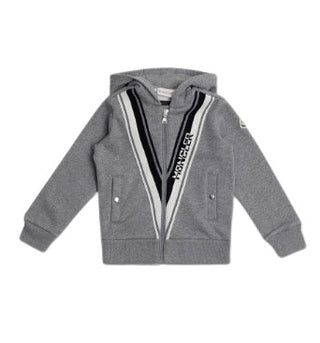 Moncler Sweatshirt mit Reißverschluss und Kapuze H29548G00009 mit Reißverschluss