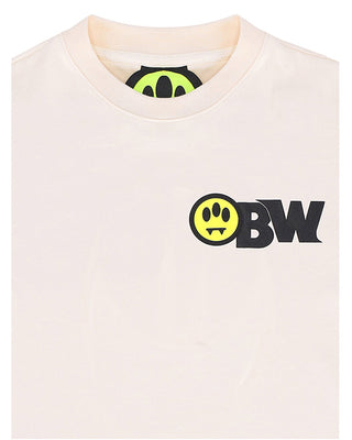 Barrow T-shirt a maniche corte con Smile e logo F5BKJUTH046