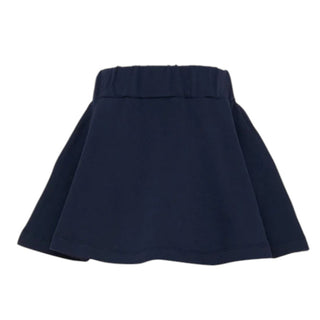 Fendi Gonna Blu In Felpa Con Baguette JFE189-5V0