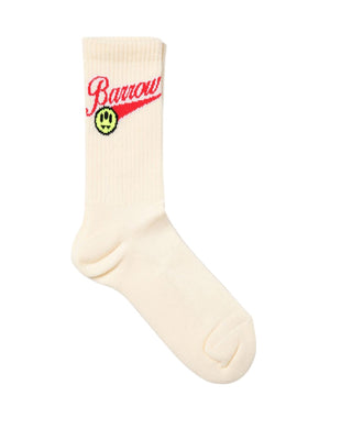 Barrow Calzettoni con logo e smile S5BKJUSO043