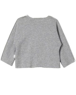 Teddy & Minou Felpa aperta in cotone I24GD001M0131