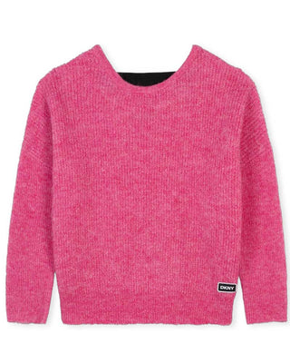 Dkny Maglia in misto lana da bambina D60240