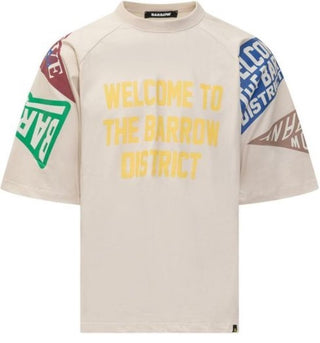 Barrow Oversized T-shirt with F4BWUATH069 print