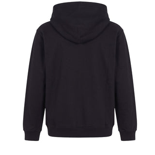 Disclaimer Felpa Nera Con Zip E Cappuccio 26IDK59103N Per Bambini