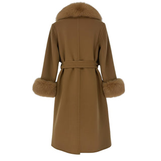 Regina Cappotto Cammello 22000C In Puro Cashmere