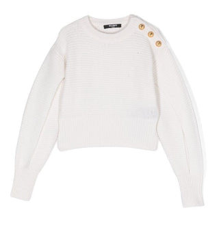 Balmain Maglia girocollo BT9A80