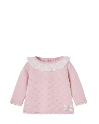 Paz Rodriguez Two-piece romper with ruffled neck 003-1118661