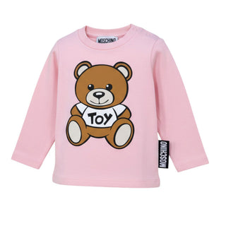 Moschino T-Shirt mit Rundhalsausschnitt und MOO005-Aufdruck