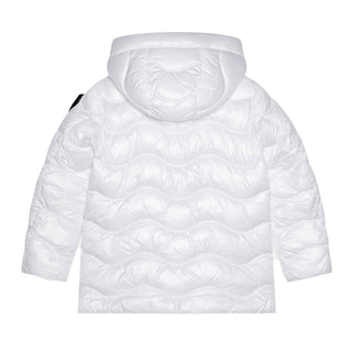 Blauer Giubbino Trapuntato 25WBLGC02394 A Onde Larose Da Bambina