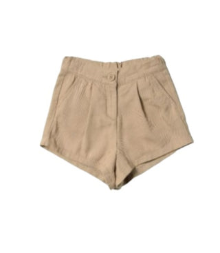 Doudou Cotton Shorts 2Q6059-Z0222 Beige Color For Girls