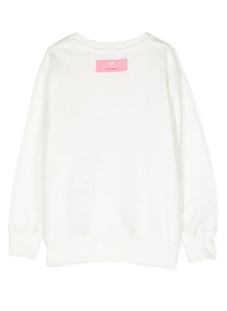 Elisabetta Franchi Sweatshirt mit Rundhalsausschnitt EFFE110
