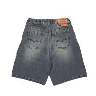 Diesel Bermuda In Denim Grigio Per Bambino J02690-KXBRT-K02