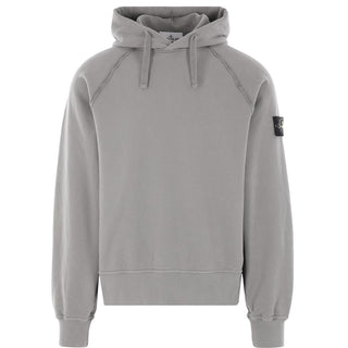 Stone Island Felpa grigia con cappuccio e Compass K2S156100023/V006B