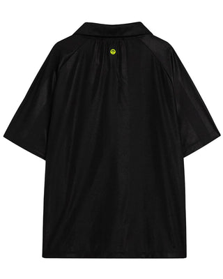 Barrow T-shirt in nylon con logo S5BWUATH096