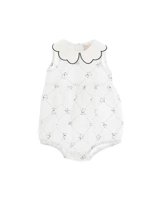 Elisabetta Franchi Pagliaccetto Motivo Losanga enpg049 Neonati