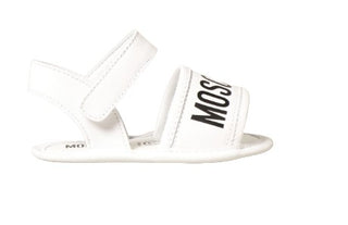Moschino Sandals WITH WRITING 67331 WITH VELCRO