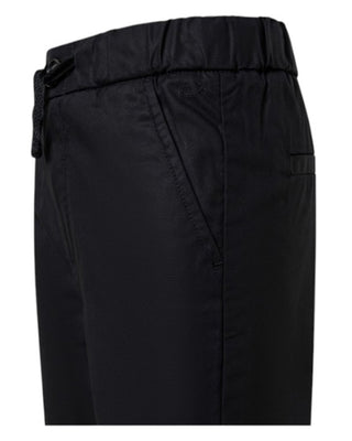 Sun68 Pantaloni in cotone con elastico e coulisse in vita P35304