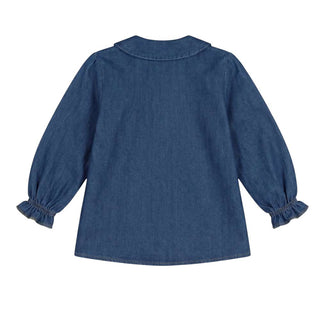 J.o Milano Camicia In Chambray 2666X3 Per Neonata