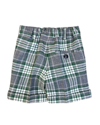 Paio Crippa Bermuda in fantasia tartan NS002