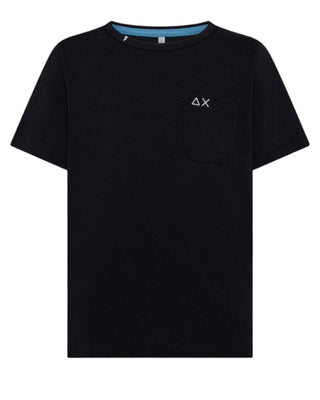 Sun68 T-Shirt Con Logo T35301 In Cotone