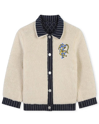Kenzo Giubbino bi-tessuto reversibile da bambino K60821