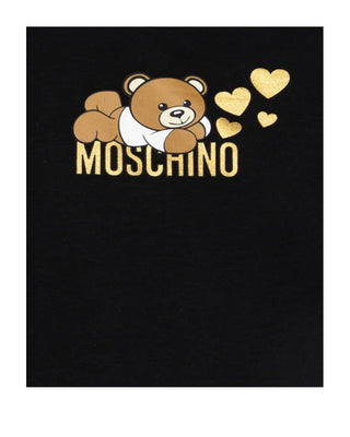 Moschino T-shirt a maniche lunghe con volant MDO00R