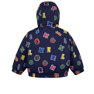 Moncler Giubbino Antivento Carlin I19511A00014 Con Logo All-Over