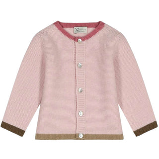 J.o Milano Cardigan Rosa In Misto Lana 2663X1-02J Per Bambina