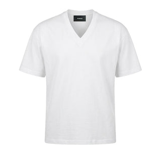 I'm Brian T-shirt Bianca Con Scollo A V Per Uomo TS3744W