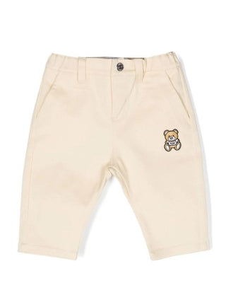 Moschino Pantaloni in cotone con simbolo MUP04J