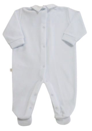 Baby Gi Tutina Con Ricamo Pois bg50b Manica Lunga