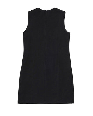 Diesel Abito nero senza maniche in fresco di lana J02365-KXBQ2