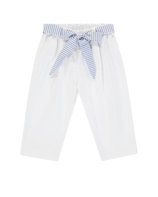 J.o Milano Pantaloni in cotone con cintura 574X6J