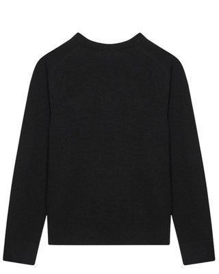 Balmain Maglia in misto lana con logo BV9B00-Z2409