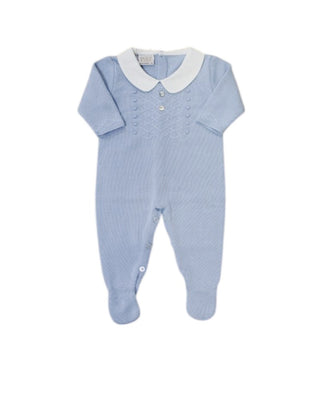 Paz Rodriguez Tutina Con Ricami 005-122245 Neonati