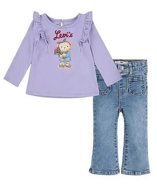 Levis Completo Due Pezzi 1EK966 Da Neonata