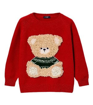 Il Gufo Pullover mit Applikationen A22MA334EM220B