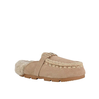 Mou Mules Scamosciata FW431000A01 Con Logo