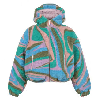 Emilio Pucci Giacca Teddy con cappuccio 9R2A67