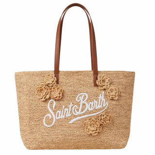 Mc2 Saint Barth Borse City In Raffia Con Fiori RAFC001/09047L