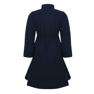Marni Cappotto blu in misto lana con logo M00488
