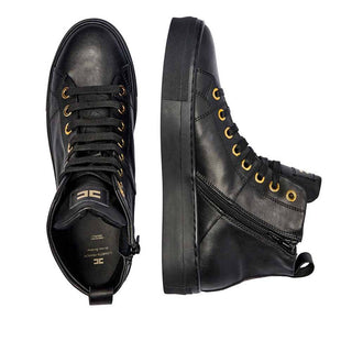 Elisabetta Franchi Sneakers Con Zip Laterale F4A9-E0109 Da Bambina