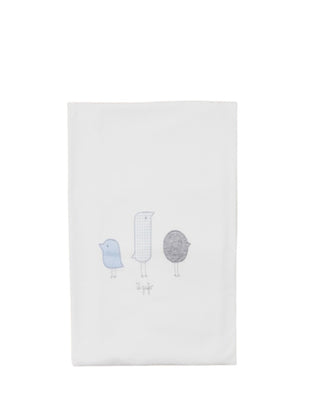 The Owl Blanket with embroidered birds og04um0032