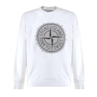 Stone Island Felpa Girocollo 811566388 In Cotone Con Logo