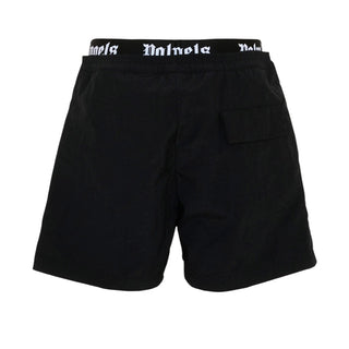 Palm Angels Boxer Mare Nero Per Bambino PBFD005S26FAB001/110