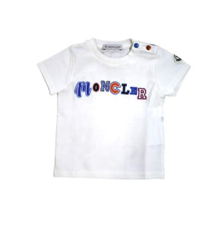 Moncler T-shirt girocollo con logo E19518025450