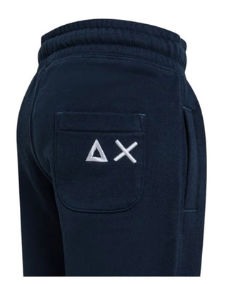 Sun68 Pantaloni jogger in felpa con logo F35336