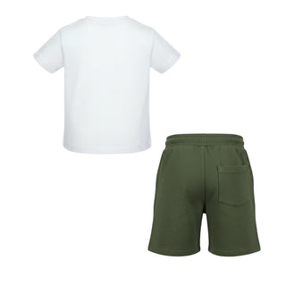 Cesare Paciotti Completo Con T-Shirt E Bermuda Per Neonato COMP6110B-V2